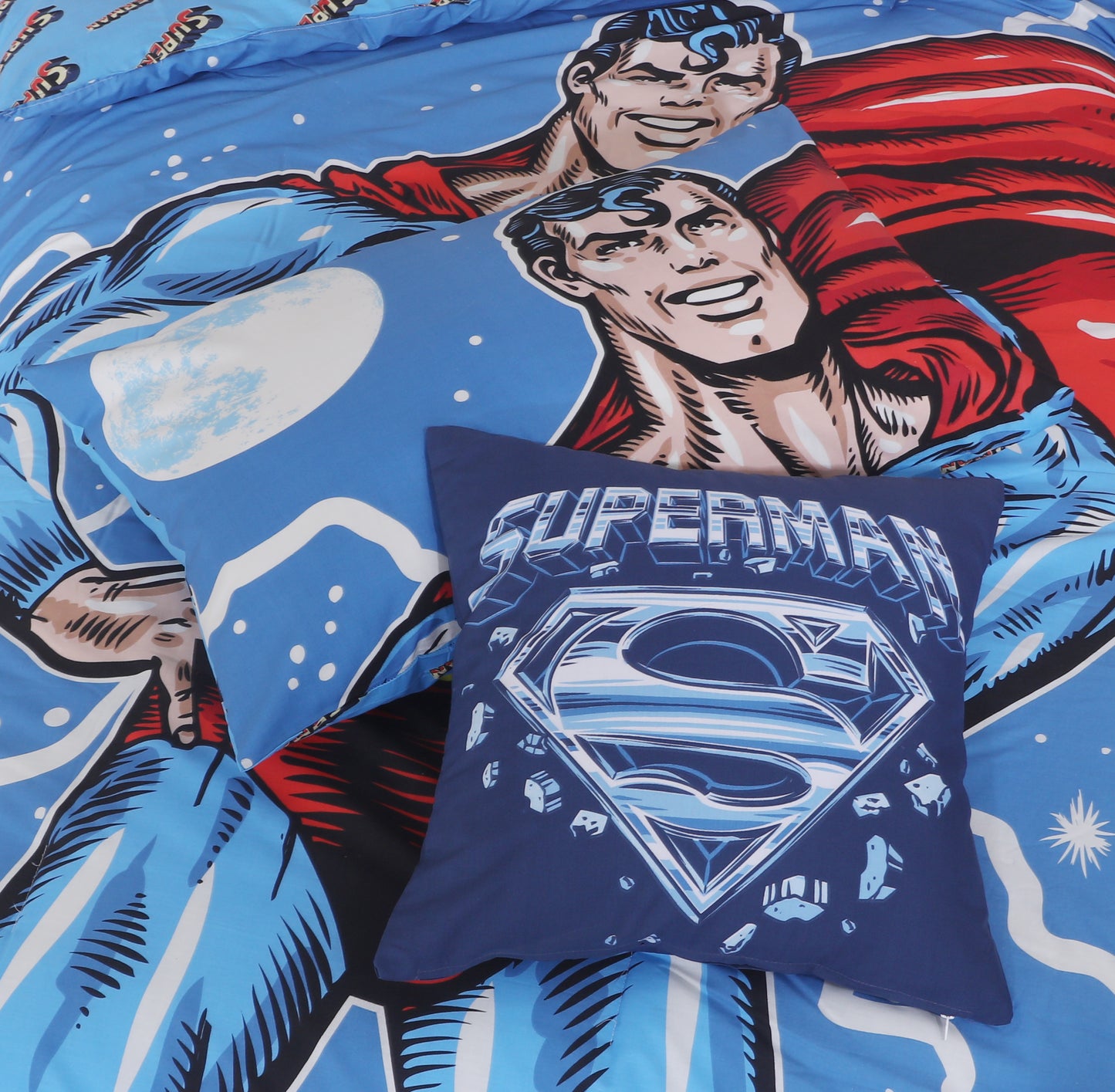 KIDS COMFORTER SET 4 PC (SUPERMAN) - Hanliway