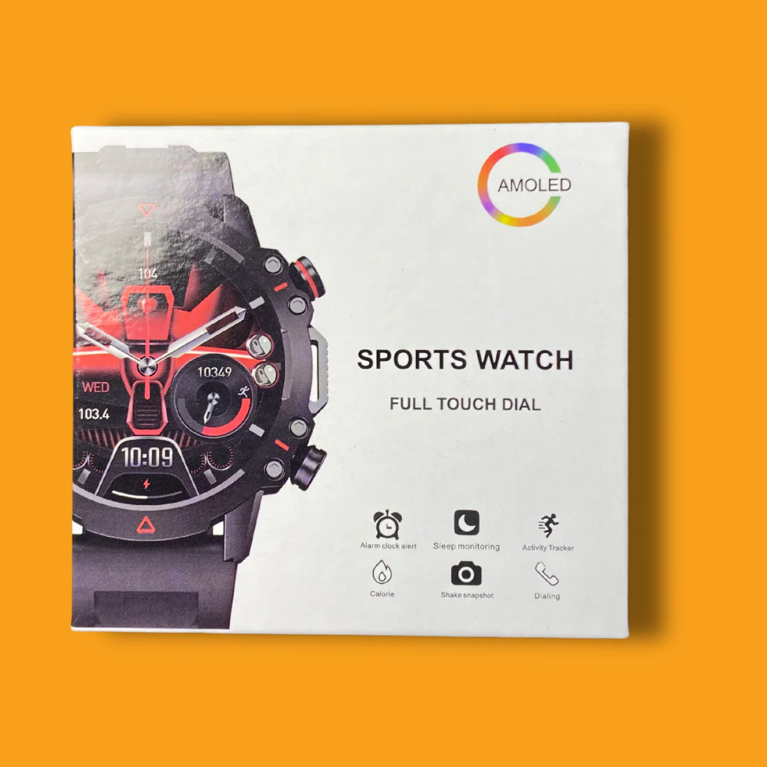 TF10 PRO Smart Watch/Sports Watch In Round Dial With AMOLED 1.53 Display - Hanliway
