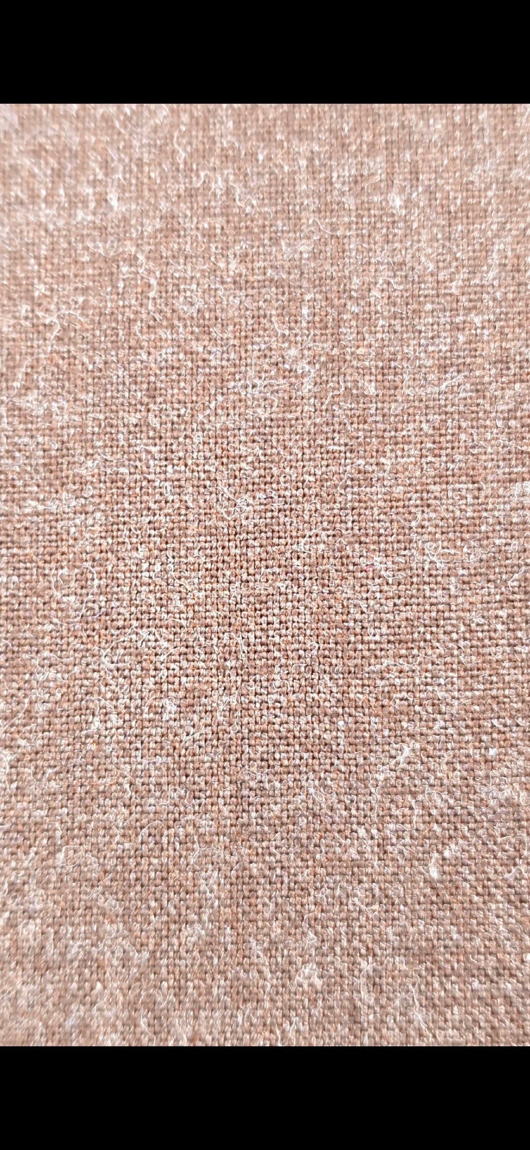 Unstitched Wool Brown - Hanliway