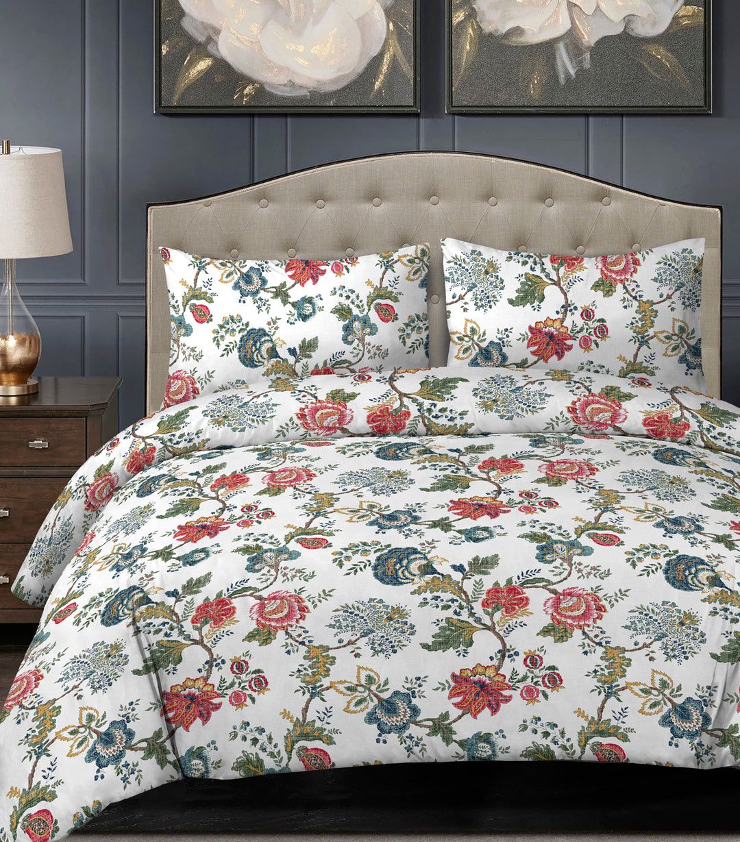 5-PC Printed Comforter Set Decorative Chints - Hanliway