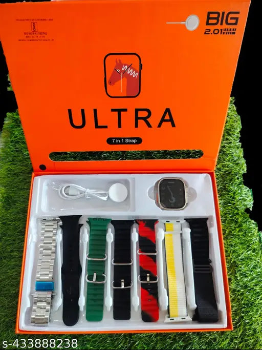 ULTRA 7 IN 1 Straps Smart Watch