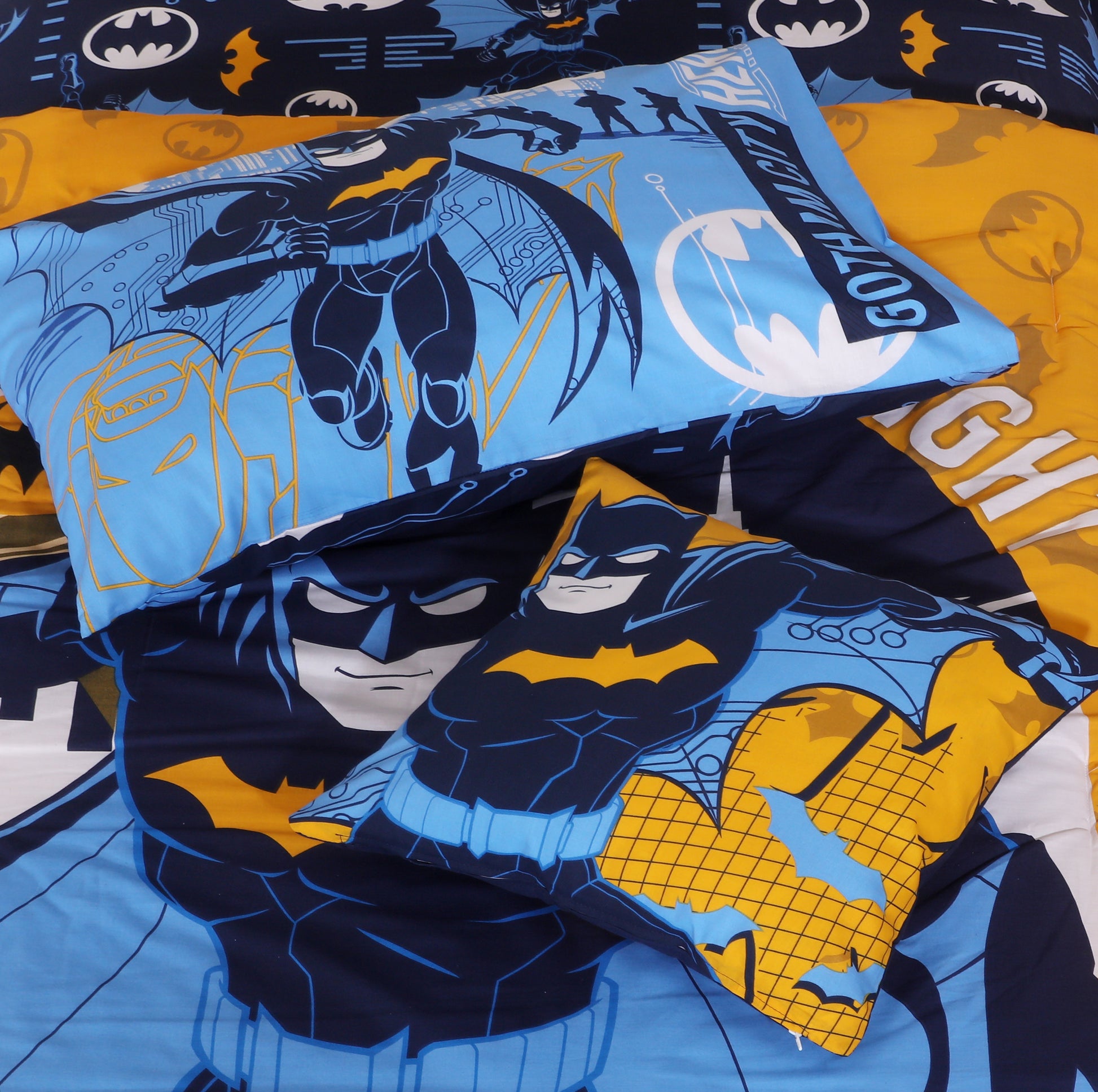 KIDS COMFORTER SET 4 PC (BATMAN) - Hanliway