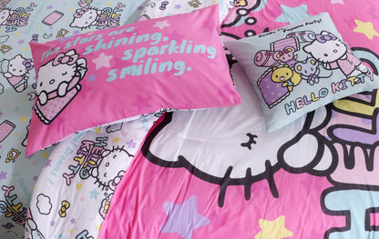 KIDS COMFORTER SET 4 PC (HELLO KITTY) - Hanliway