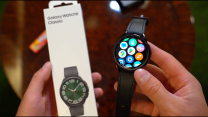 Galaxy Watch6 Classic Smart Watch In Round Dial With AMOLED Display - Hanliway