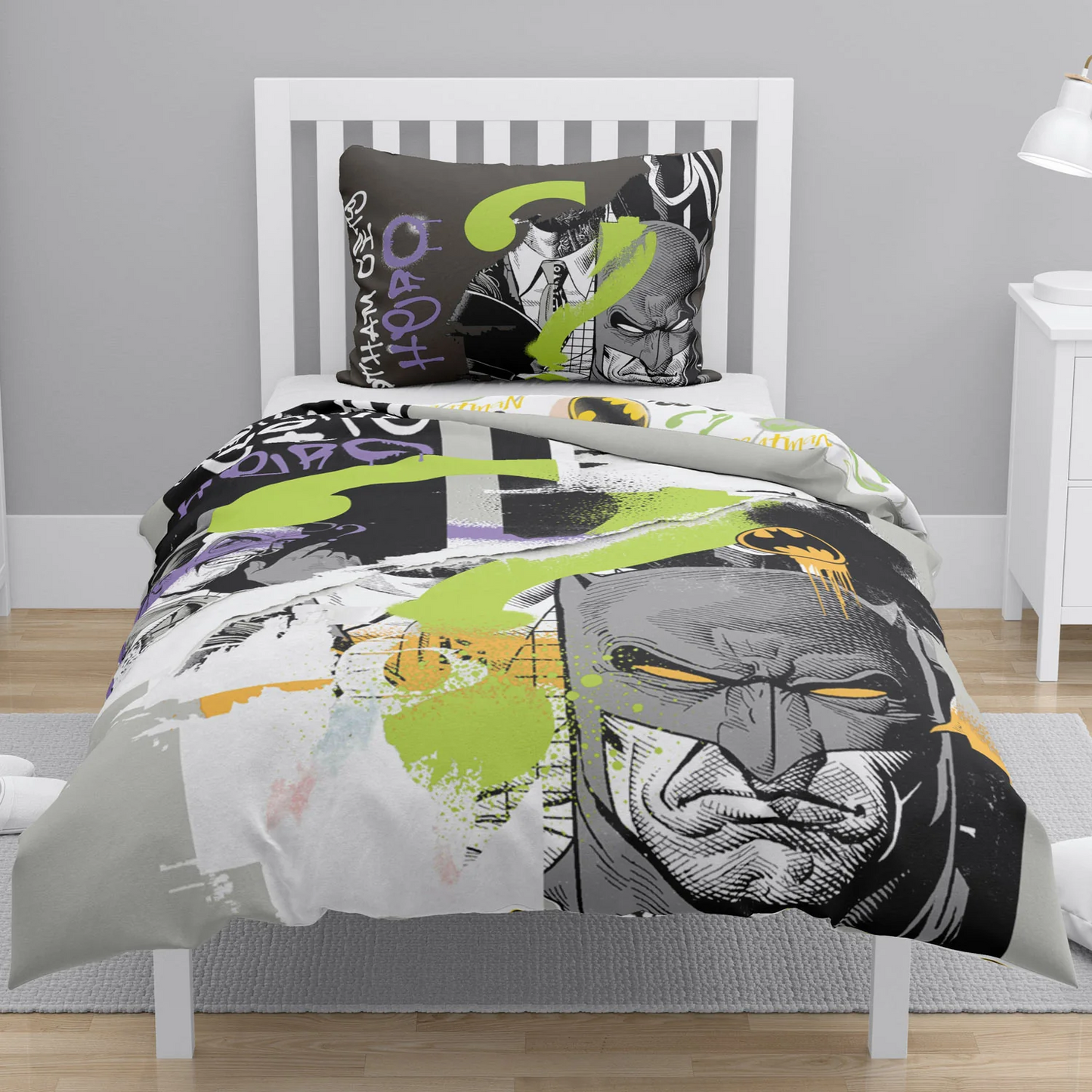 KIDS COMFORTER SET 4 PC (BATMAN PENGUIN) - Hanliway