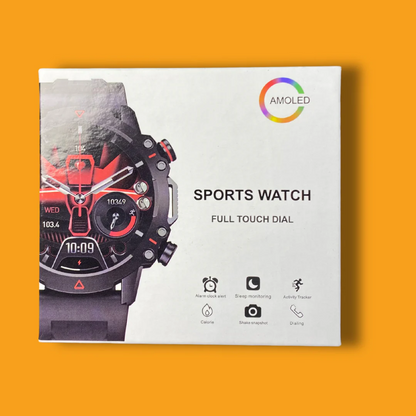 TF10 PRO Smart Watch/Sports Watch In Round Dial With AMOLED 1.53 Display - Hanliway