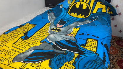 KIDS FILLED QUILT 1PC (BATMAN) - Hanliway