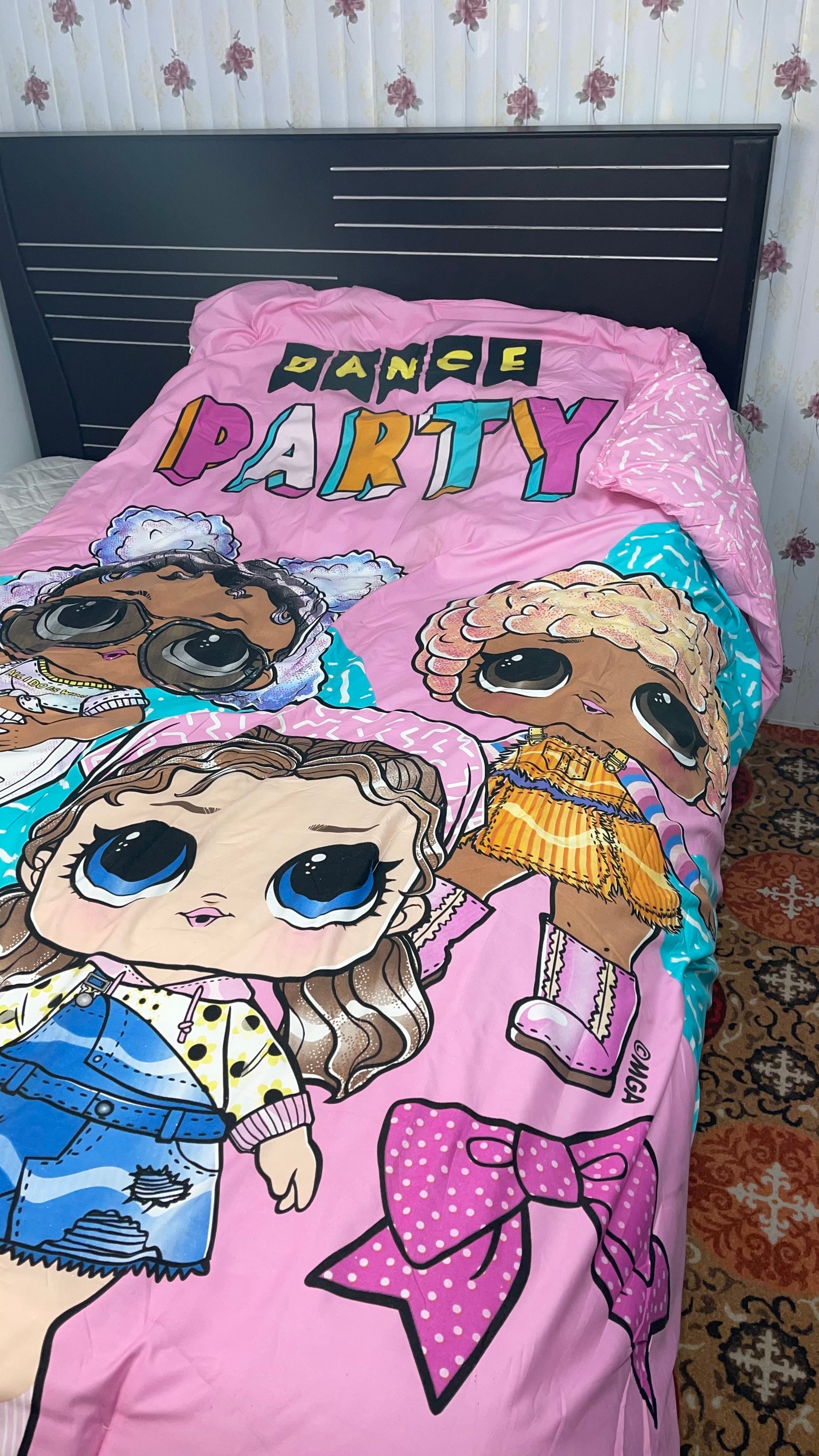 KIDS FILLED QUILT 1PC (DANCE PARTY) - Hanliway