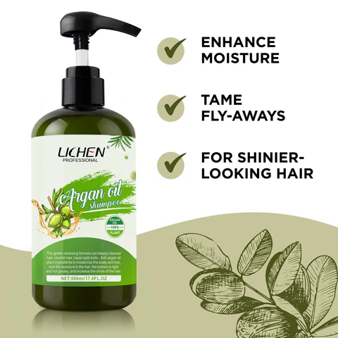 LICHEN SHAMPOO (ARGAN OIL) - Hanliway