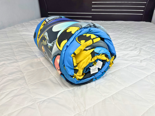 KIDS FILLED QUILT 1PC (BATMAN) - Hanliway