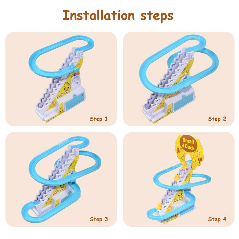 DUCK CLIMBING STAIRS TOY - Hanliway