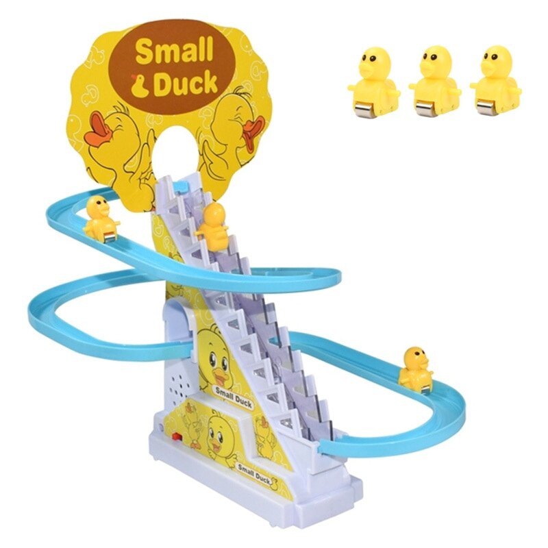 DUCK CLIMBING STAIRS TOY - Hanliway